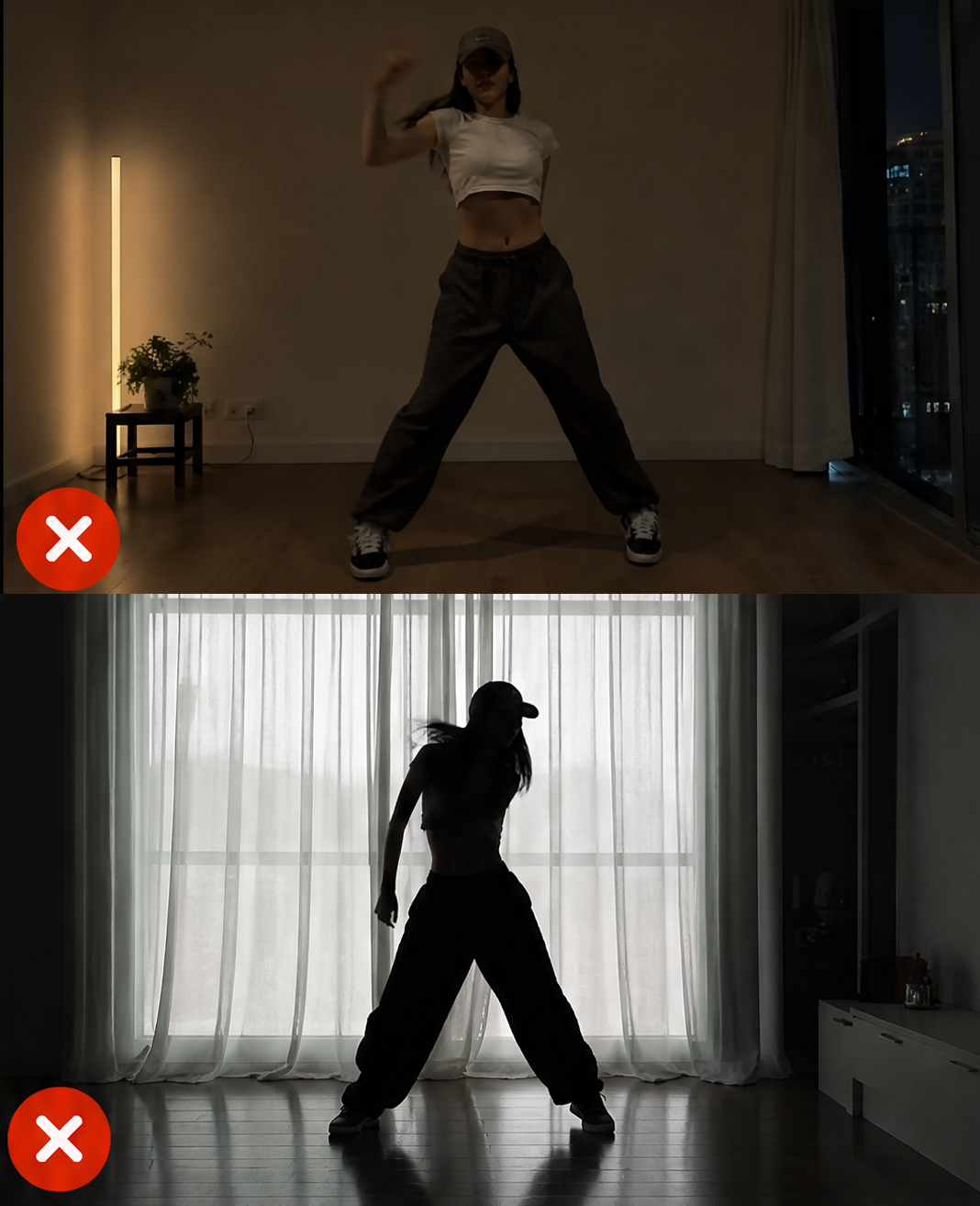 Bad lighting